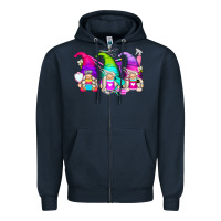 Navy hair styles gnomes Zipper Hoodie - Zillion Design Studio