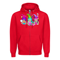Red hair styles gnomes Zipper Hoodie - Zillion Design Studio