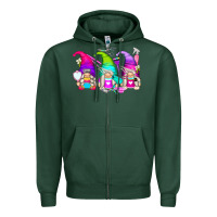 Sports Green hair styles gnomes Zipper Hoodie - Zillion Design Studio