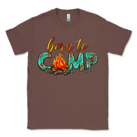 Chestnut born to camp Classic Tee - texasbilliewilder