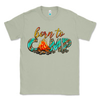Matcha born to camp Classic Tee - texasbilliewilder