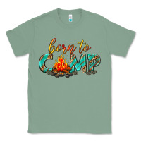 Sage born to camp Classic Tee - texasbilliewilder