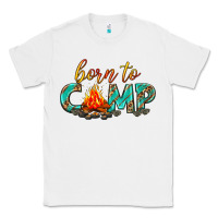 White born to camp Classic Tee - texasbilliewilder