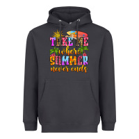 Smoke take me where summer never ends Heavyweight Hoodie - Zillion Design Studio
