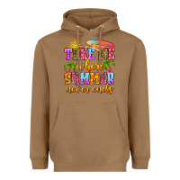 Toasted Coconut take me where summer never ends Heavyweight Hoodie - Zillion Design Studio