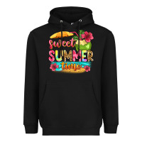 Black sweet summer time Heavyweight Hoodie - Zillion Design Studio