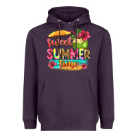 Plum sweet summer time Heavyweight Hoodie - Zillion Design Studio