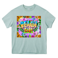 Arona Beach Life Heavy Core Tee - CowhideDigitalArt