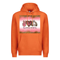 Carrot peace love shih tzu Premium Hoodie - Jasminsmagicworld