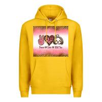 Lemon peace love shih tzu Premium Hoodie - Jasminsmagicworld