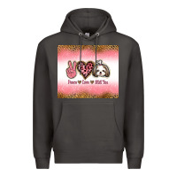 Smoke peace love shih tzu Premium Hoodie - Jasminsmagicworld