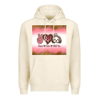 Tofu peace love shih tzu Premium Hoodie - Jasminsmagicworld