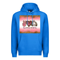 True Royal peace love shih tzu Premium Hoodie - Jasminsmagicworld