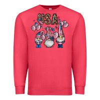 Cardinal usa america gnome Premium Sweatshirt - CowhideDigitalArt