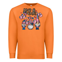 Carrot usa america gnome Premium Sweatshirt - CowhideDigitalArt