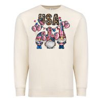 Sandshell usa america gnome Premium Sweatshirt - CowhideDigitalArt