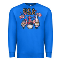 True Royal usa america gnome Premium Sweatshirt - CowhideDigitalArt