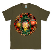 Army Green Xmas Lantern Christmas Classic Tee - RanaPortraitStore