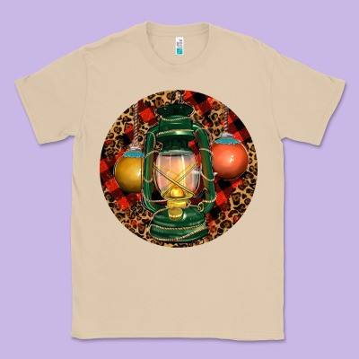 Xmas Lantern Christmas Classic Tee Designed By Ranaportraitstore