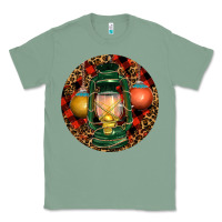Sage Xmas Lantern Christmas Classic Tee - RanaPortraitStore