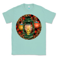 Seafoam Xmas Lantern Christmas Classic Tee - RanaPortraitStore