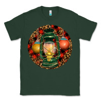 Sports Green Xmas Lantern Christmas Classic Tee - RanaPortraitStore