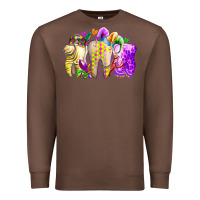 Chestnut mardi gras tooth Premium Sweatshirt - RacoonDesign