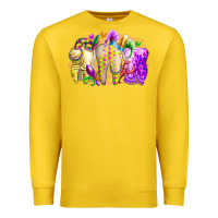 Lemon mardi gras tooth Premium Sweatshirt - RacoonDesign