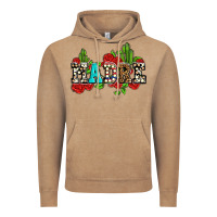 Vintage Coffee madre with roses and cactus Vintage Hoodie - AdoDesignShop