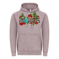 Vintage Zinc madre with roses and cactus Vintage Hoodie - AdoDesignShop