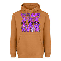 Meerkat Domestic Violence Warrior Afro Gnomes Heavyweight Hoodie - texasbilliewilder