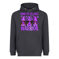 Smoke Domestic Violence Warrior Afro Gnomes Heavyweight Hoodie - texasbilliewilder