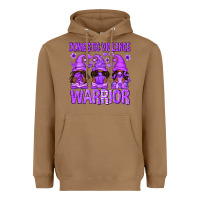 Toasted Coconut Domestic Violence Warrior Afro Gnomes Heavyweight Hoodie - texasbilliewilder