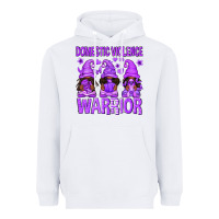Domestic Violence Warrior Afro Gnomes Heavyweight Hoodie | Teevron