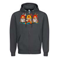 Smoke firefighter gnomes Zipper Hoodie - Zillion Design Studio