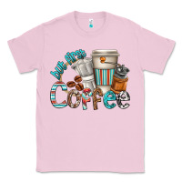 Bubblegum Pink but first coffee Classic Tee - texasbilliewilder
