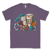 Lavender but first coffee Classic Tee - texasbilliewilder