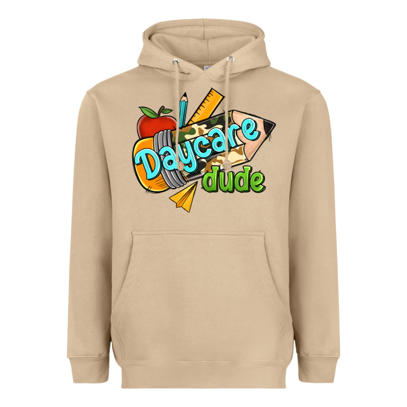 Daycare Dude Heavyweight Hoodie by RanaPortraitStore | Teevron