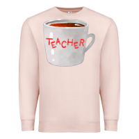 Pale Pink teachers mug  fa element Premium Sweatshirt - FaDigitalArtStudio