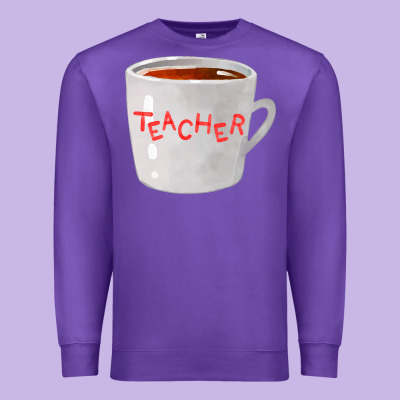 Teachers Mug  Fa Element Premium Sweatshirt Designed By Fadigitalartstudio