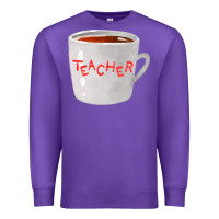 Purple teachers mug  fa element Premium Sweatshirt - FaDigitalArtStudio