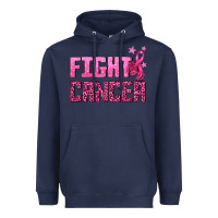 Navy Fight Cancer Heavyweight Hoodie - texasbilliewilder