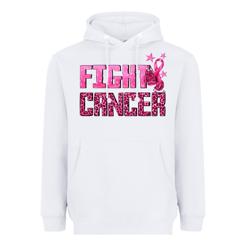 Fight Cancer Heavyweight Hoodie by texasbilliewilder | Teevron