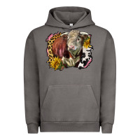 Pigment Tornado hereford bull western background Urban Hoodie - LillyAllenDesigns