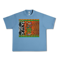 Pebble Blue love autism awareness leopard cowhide Urban Heavy Tee - Artiststas
