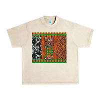 Sandshell love autism awareness leopard cowhide Urban Heavy Tee - Artiststas
