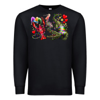 Black mardi gras Premium Sweatshirt - RacoonDesign