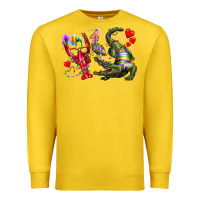 Lemon mardi gras Premium Sweatshirt - RacoonDesign