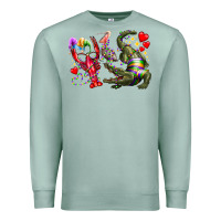 Seafoam mardi gras Premium Sweatshirt - RacoonDesign