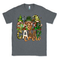 Charcoal Heather camp crew with gnomies Classic Tee - texasbilliewilder